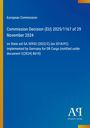 European Commission, Entscheidung (EU) 2025/1167 vom 29. November 2024 über Beihilfe SA.50952, blau mit Logo unten.