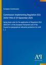 „European Commission: Commission Implementing Regulation (EU) 2025/1956 of 29 September 2025.“ Blaues Cover, Verlagslogo unten rechts.