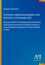 "Commission Implementing Regulation (EU) 2025/2333", Veröffentlichung der EU-Kommission über Antidumping-Zölle.
