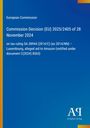 Text: "European Commission, Commission Decision (EU) 2025/2405 of 28 November 2024, on tax ruling SA.38944..."
Logo unten rechts. Hintergrund blau mit gelbem Streifen.