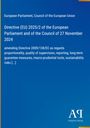 Directive (EU) 2025/2, European Parliament, 27 November 2024. Blaues Layout, Antiphon Verlag-Logo unten rechts.