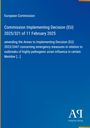 "European Commission. Commission Implementing Decision (EU) 2025/321 of 11 February 2025." Oben links Logo, unten Verlag.