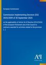 Text: Commission Implementing Decision (EU) 2025/2059. Design: Blau mit kleinem Logo unten rechts.