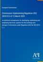 Europäische Kommission, Titel: Durchführungsverordnung (EU) 2025/512 vom 13. März 2025. Blaues Design mit Antiphon Verlag.