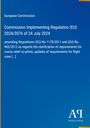 Text über EU-Verordnung zur Klärung von Vorschriften für Kopiloten und Flugbesatzung vor blauem Hintergrund.