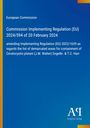 Europäische Kommission, Verordnung (EU) 2024/594 vom 20. Februar 2024. Blaues Cover, Antiphon Verlag-Logo.