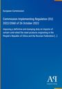 „European Commission: Regulation (EU) 2022/2068 on anti-dumping duty for steel from China and Russia. Antiphon Verlag Logo.“
