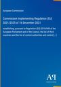 Commission Implementing Regulation (EU) 2021/2325, blauer Hintergrund, gelber Rand, Antiphon Verlag Logo unten rechts.