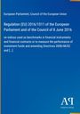 "Regulation (EU) 2016/1011" steht groß auf blauem Hintergrund. Unten rechts ist der Schriftzug "Antiphon Verlag".
