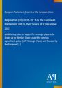 Titel: Regulation (EU) 2021/2115. Kontext: EU-Strategiepläne. Hintergrund: Blau mit gelbem Streifen links. Logo unten: AP.