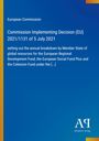 Text über EU-Beschluss von 2021. Blauer Hintergrund mit gelbem, orangefarbenem Rand. Unten rechts Logo Antiphon Verlag.