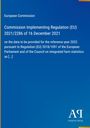 Text über EU-Verordnung 2021/2286 bezüglich Daten für 2023. Unten rechts ein Logo von "Antiphon Verlag". Hintergrund blau.