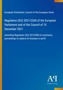 Regulation (EU) 2021/2260, amending Regulation 2015/848 on insolvency. Blaues Design mit "Antiphon Verlag" Logo.