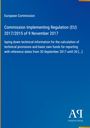 Text: "European Commission", Titel, Datum und technische Details; blaues Design, unten rechts Logo "Antiphon Verlag".