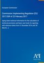 Titel: "Commission Implementing Regulation (EU) 2017/309". Blau mit gelber Linie links. Logo unten rechts.