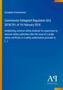 Ein blauer Hintergrund mit Text zur EU-Verordnung 2018/761 und einem weißen Logo unten rechts für Antiphon Verlag.