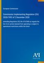 "Commission Implementing Regulation (EU) 2020/1992 of 2 December 2020." Blaues Design, Antiphon Verlag-Logo.