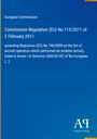 "Commission Regulation (EU) No 115/2011 of 2 February 2011 amending Regulation (EC) No 748/2009" auf blauem Hintergrund.