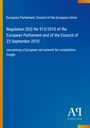 "Regulation (EU) No 913/2010 of the European Parliament and of the Council of 22 September 2010" auf blauem Hintergrund.