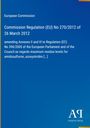 "European Commission: Commission Regulation (EU) No 270/2012 of 26 March 2012. Blaues Cover mit einem Logo am unteren Rand."