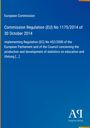 Titel: "Commission Regulation (EU) No 1175/2014". Blauer Hintergrund; Logo "AR" unten rechts.