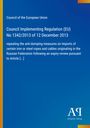 Council Regulation (EU) No 1342/2013, Aufhebung von Anti-Dumping-Maßnahmen, blauer Hintergrund, Antiphon Verlag.