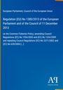 Text über EU-Verordnung zur Fischereipolitik, mit Logo des Antiphon Verlags in der rechten unteren Ecke.
