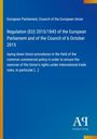 Titel: Regulation (EU) 2015/1843 der EU-Parlamente vom 6. Oktober 2015. Blaues Cover mit gelbem Streifen links.