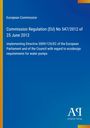 Europäische Kommission, Verordnung (EU) Nr. 547/2012 vom 25. Juni 2012. Ecodesign-Anforderungen für Wasserpumpen.