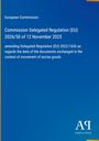 Europäische Kommission, Verordnung (EU) 2026/50, 12. November 2025, Änderung Verordnung (EU) 2022/1636. Blau und gelb.