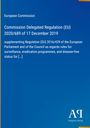 Titel der EU-Verordnung 2020/689, Blaues Design mit gelbem Streifen links und Antiphon Verlag Logo rechts unten.