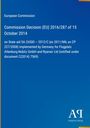 Text: Europäische Kommission, Entscheidung 2016/287 bzgl. Staatshilfen für Flugplatz Altenburg-Nobitz und Ryanair.