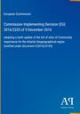 Titel: "Commission Implementing Decision (EU) 2016/2335", von der Europäischen Kommission, blaues Cover, Antiphon Verlag.