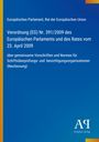 Verordnung (EG) Nr. 391/2009 des Europäischen Parlaments. Blaues Cover mit gelbem Streifen links. Logo "AQ".