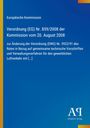 Text zur EU-Verordnung über Luftverkehr. Blaue Seiten mit gelbem Rand. Unten rechts: Logo "AP Antiphon Verlag".