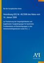 Text über Fangmöglichkeiten und Fischbestände der EU; blaues Design mit gelben und orangenen Akzenten. Antiphon Verlag-Logo.