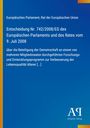 Europäisches Parlament, Entscheidung Nr. 742/2008/EG zur Verbesserung der Lebensqualität älterer Menschen. Blaues Cover.
