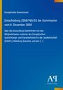 Europäische Kommission; Entscheidung 2008/960/EG; Logo, blauer Hintergrund, gelber Streifen links.