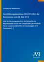Text: Europäische Kommission, Durchführungsbeschluss (EU) 2015/843, Landwirtschaft 2014, Antiphon Verlag. Blaues Design.