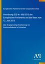 Text über EU-Verordnung Nr. 606/2013 zur Anerkennung von Schutzmaßnahmen in Zivilsachen. Blaues Design, Logo "ΑΡ".