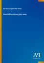 „Rat der Europäischen Union, Geschäftsordnung des Rates“. Blaues Titelbild mit gelbem Rand, Logo „AQ Antiphon Verlag“.
