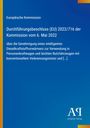 Europäische Kommission, Beschluss über Dieselvorwärmergenehmigung; blau mit gelber Kante, Antiphon Verlag-Logo unten rechts.