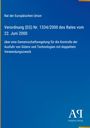 „Verordnung (EG) Nr. 1334/2000 des Rates vom 22. Juni 2000“ auf blauem Hintergrund mit gelbem Streifen links.