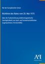 "Richtlinie des Rates vom 20. Mai 1975" über Funkstörung von Zugmaschinen. Blaues Cover, gelber Rand, Logo unten rechts.