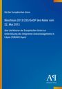 Titel eines Berichts zur EU-Mission zur Grenzunterstützung in Libyen. Blaues Design, Verlagslogo unten rechts.