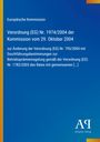 Europäische Kommission: Verordnung (EG) Nr. 1974/2004 der Kommission vom 29. Oktober 2004, Buch