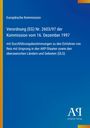 Text: Europäische Kommission. Verordnung (EG) Nr. 2603/97, 16. Dezember 1997, Einfuhr Reis AKP-Staaten, ÜLG. Unten rechts: Logo.