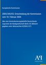 Europäische Kommission: Entscheidung vom 18. Februar 2004 über Umstrukturierungsbeihilfe für Bankgesellschaft Berlin. Logo unten rechts.
