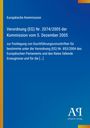 Europäische Kommission, Verordnung (EG) Nr. 2074/2005 vom 5. Dezember 2005. Blaue Titelseite mit gelbem Rand.