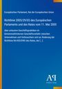 Europäisches Parlament, Richtlinie 2005/29/EG über unlautere Geschäftspraktiken. Logo: Antiphon Verlag.